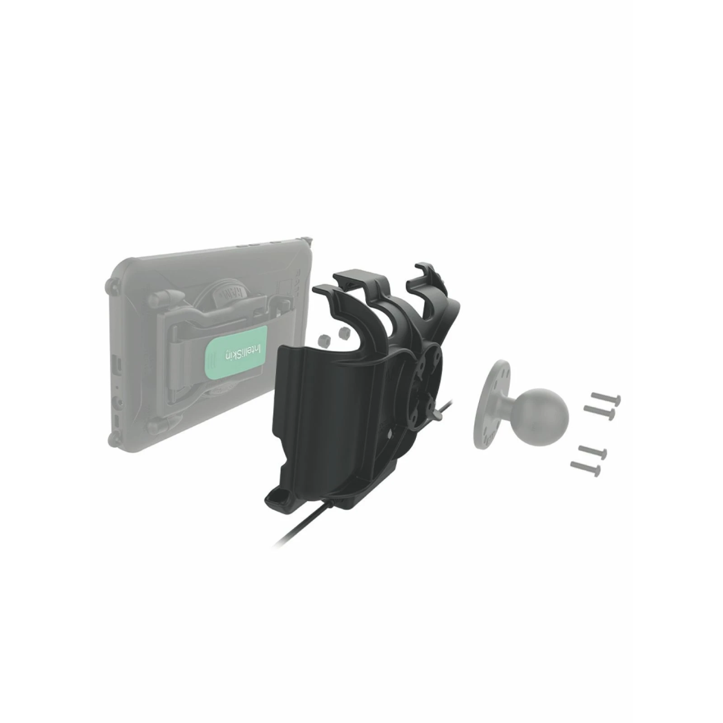 EZ-Roll'r cradle Samsung Tab Active 3 / Tab Active 2 - Vehicle charger (power & data), power connection