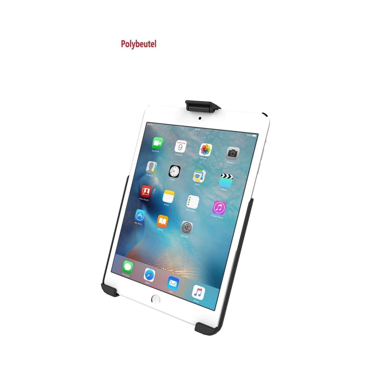 EZ-Roll'r Form-Fit cradle for Apple iPad Mini 4 & 5 - Without protective case