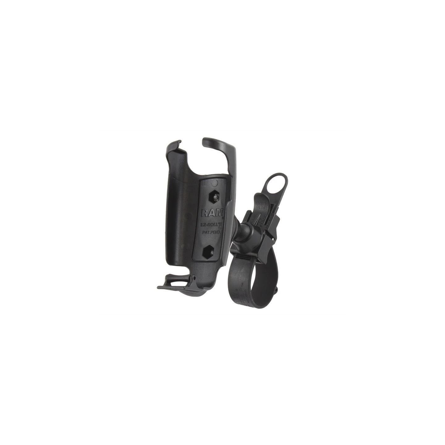 EZ-Strap handlebar mount for Garmin GPSMAP 62/64 series - composite, rubber band, short arm