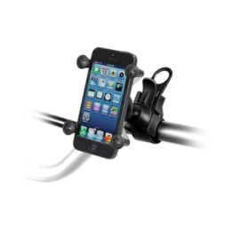 EZ-Strap handlebar mount with X-Grip clamp for smartphones up to 82.6 mm wide - direct connection