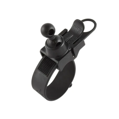 EZ-Strap Lenkerbefestigung mit Garmin-Anbindung - Verbundstoff-Gehäuse, Gummiband, kurzer Arm