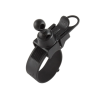 EZ-Strap handlebar mount with Garmin connection - composite housing, rubber strap, short arm