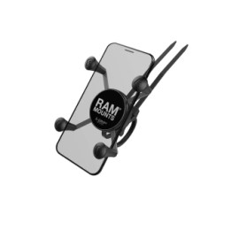EZ-On handlebar mount with X-Grip clamp for smartphones up to 82.6 mm wide