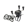 EZ-On handlebar mount with X-Grip clamp for smartphones up to 82.6 mm wide