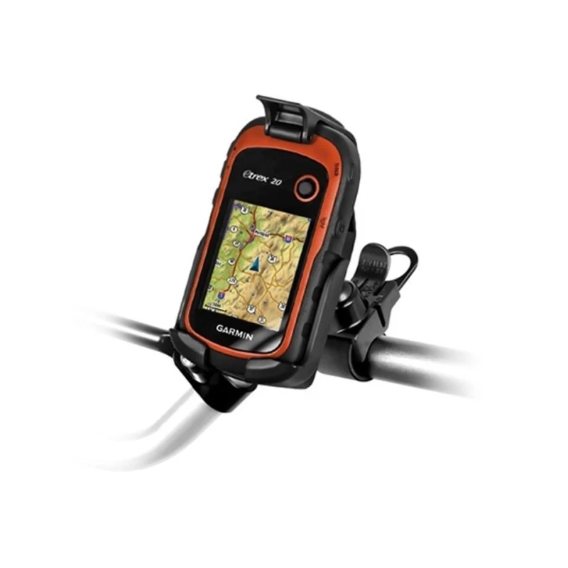 EZ-Strap Lenkerhalterung für Garmin eTrex 10/20/30 - Verbundstoff, Gummiband, kurzer Arm