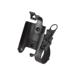 EZ-Strap handlebar mount for Garmin Oregon series - composite, rubber strap, short arm