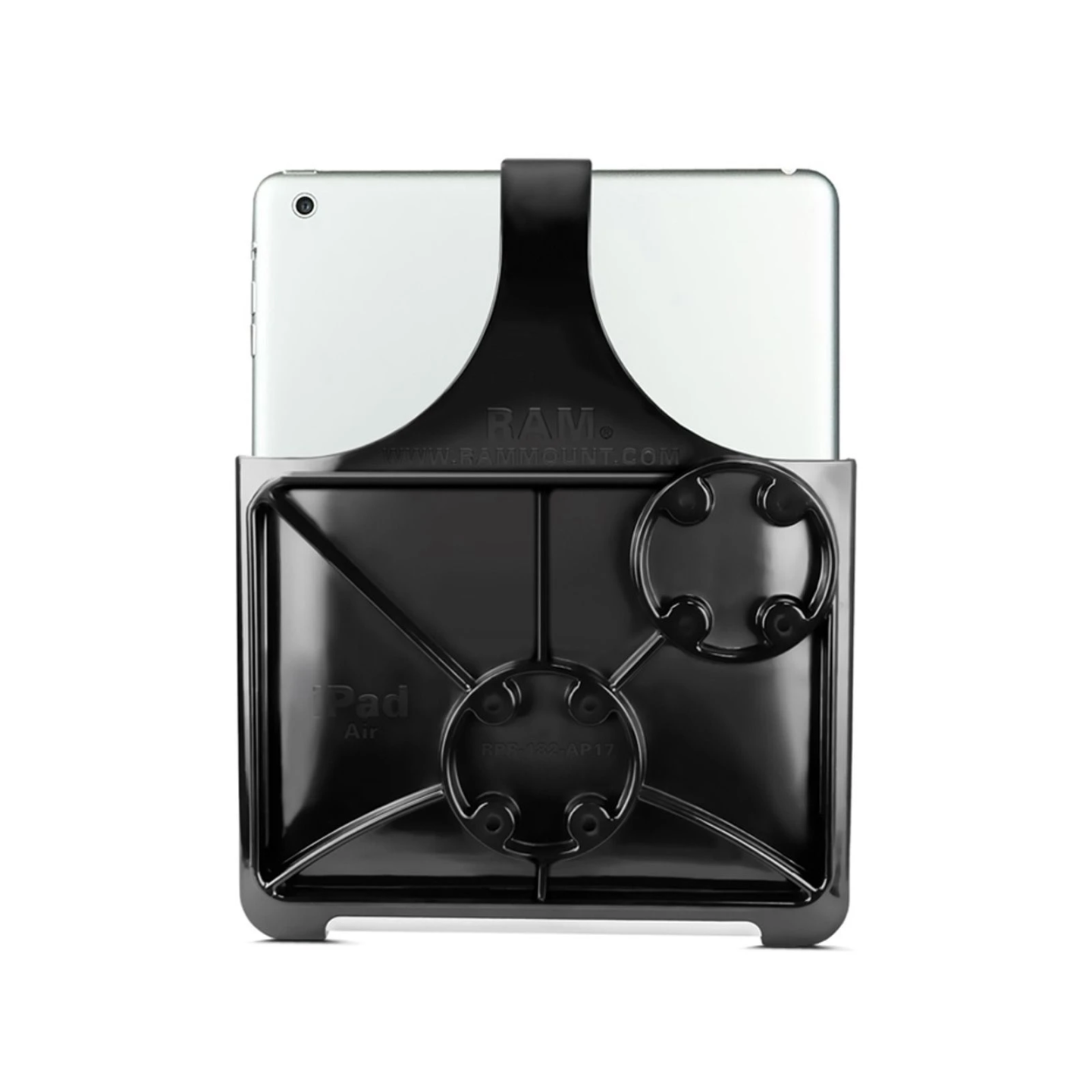 EZ-Roll'r Form-Fit cradle for Apple iPad (5th & 6th gen.), Air 1-2, Pro 9.7 - Without protective case