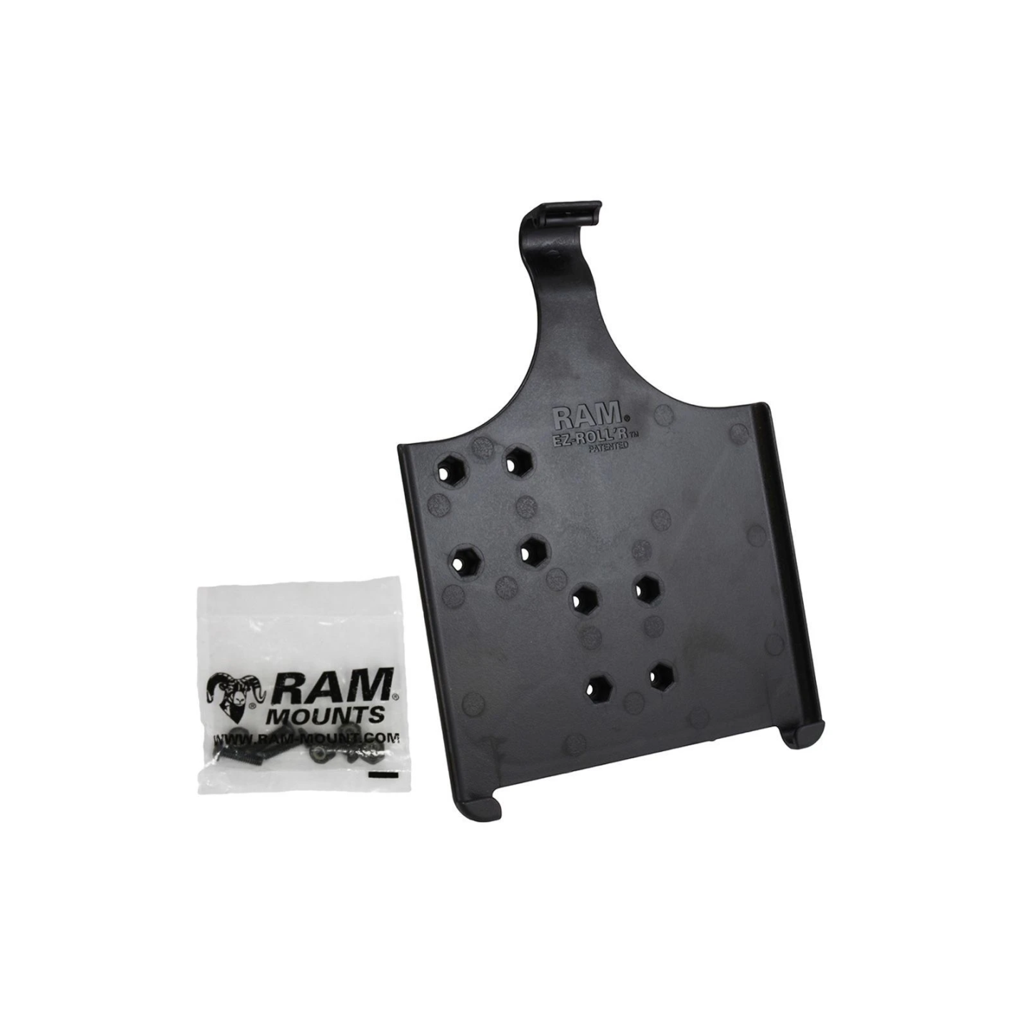 EZ-Roll'r Form-Fit cradle for Apple iPad (5th & 6th gen.), Air 1-2, Pro 9.7 - Without protective case