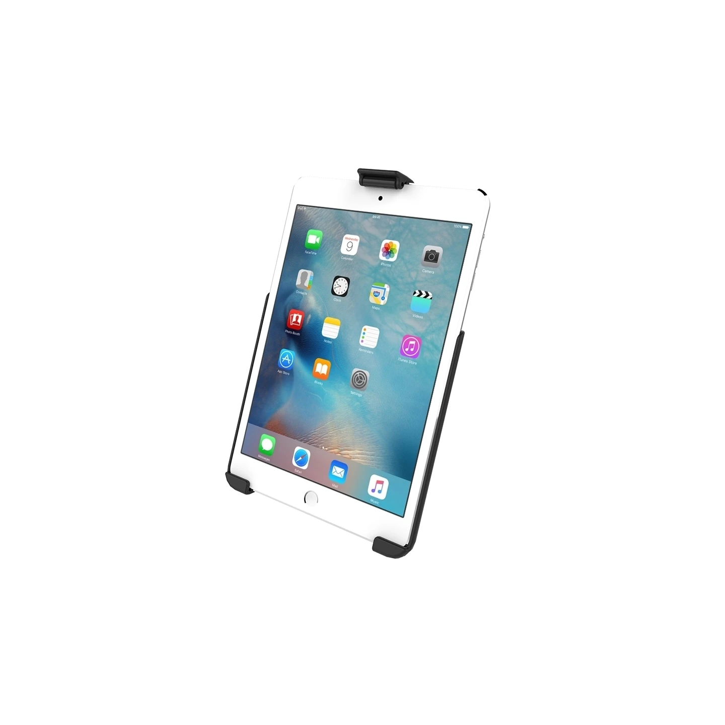 EZ-Roll'r Form-Fit cradle for Apple iPad Mini 4 & 5 - Without protective case - Incl. round base ball ()