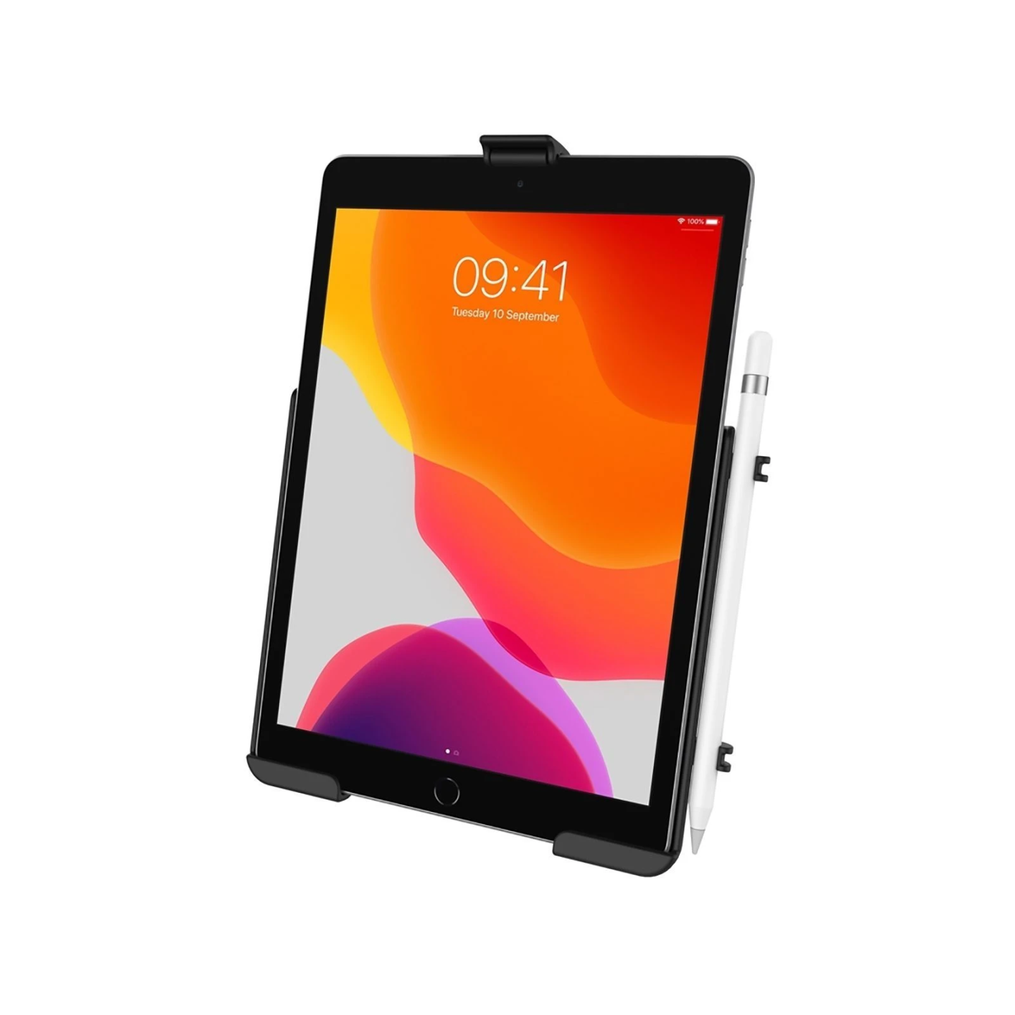 EZ-Roll'r Form-Fit cradle for Apple iPad (7th, 8th & 9th gen.) - Without protective case