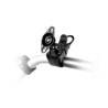 EZ-Strap handlebar mount - composite housing, rubber strap, short arm, Diamond connection (harness)