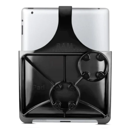 EZ-Roll'r Form-Fit Halteschale für Apple iPad 2, 3 & 4 - Ohne Schutzhülle