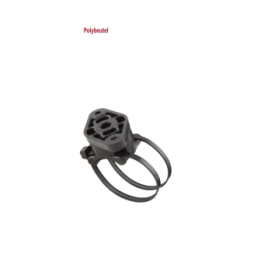 EZ-ON/OFF handlebar mounting - composite material, diamond connection (trapezoid)