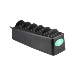 6-way GDS desktop charging station for tablets & smartphones - In IntelliSkin protective cover