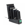6-way GDS desktop charging station for tablets & smartphones - In IntelliSkin protective cover