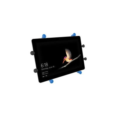 X-Grip Halteklammer für Microsoft Surface Go / Surface Go 2 - AMPS-Anbindung, Sicherungsgummi