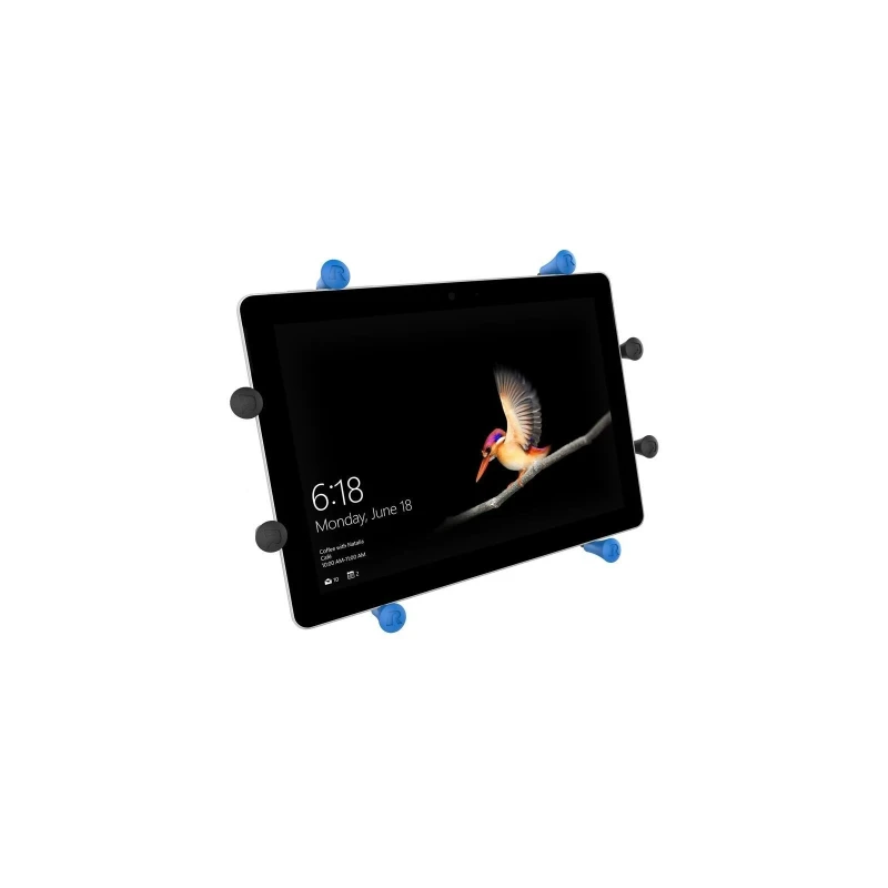X-Grip Halteklammer für Microsoft Surface Go / Surface Go 2 - AMPS-Anbindung, Sicherungsgummi