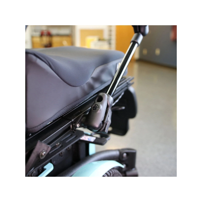 X-Grip Tablet-Halterung (9-10 Zoll Tablets) für Rollstühle -  (1,5 Zoll), Diamond-Adapter für Sitzfläche