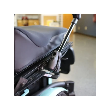 X-Grip tablet holder (9-10 inch tablets) for wheelchairs - (1.5 inch), Diamond adapter for seat surface