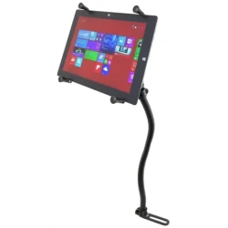 X-Grip Schwanenhals-Halterung für Tablets (12 Zoll) -  (1 Zoll), Pod-Basis (für Fahrzeugsitz)