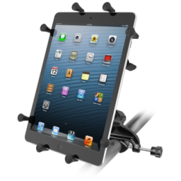 X-Grip aviation mount for tablets (10 inch) - (1 inch), control horn clamp, centre connecting arm