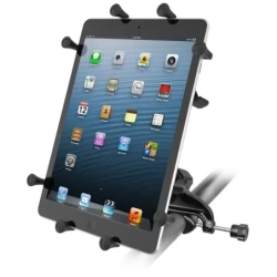 X-Grip Luftfahrt-Halterung für Tablets (10 Zoll) -  (1 Zoll), Steuerhornklammer, mittlerer Verbindungsarm