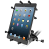 X-Grip aviation mount for tablets (10 inch) - (1 inch), control horn clamp, centre connecting arm