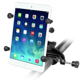 X-Grip aviation mount for tablets (7 inch) - (1 inch), control horn clamp, centre connecting arm