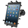 X-Grip suction cup mount for tablets (10 inch) - (1 inch), centre connecting arm