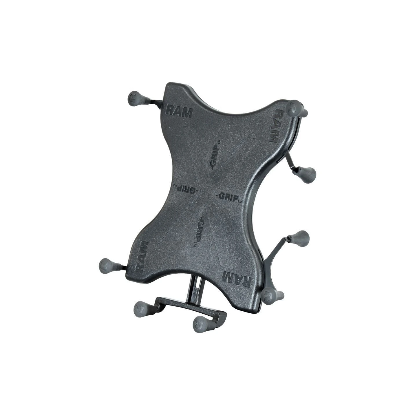 X-Grip suction cup mount for tablets (10 inch) - (1 inch), centre connecting arm