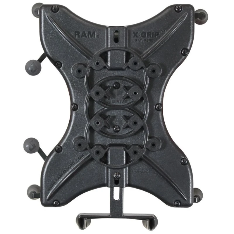 X-Grip suction cup mount for tablets (10 inch) - (1 inch), centre connecting arm