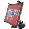 X-Grip suction cup mount for tablets (12 inch) - (1 inch), centre connecting arm