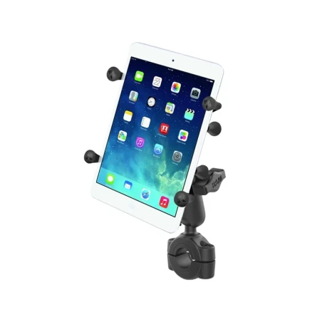 X-Grip motorbike mount for tablets (7 inch) - (1 inch), torque screw clamp (diameter 19.0-25.0 mm)