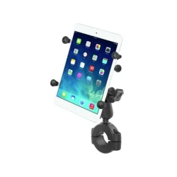 X-Grip Motorrad-Halterung für Tablets (/ Zoll) -  (1 Zoll), Torque-Schraubklemme (Durchmesser 28,6-38,1 mm)