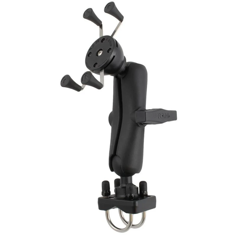 X-Grip universal mount (bars/tubes) for smartphones up to 82.6 mm wide - (1.5 inch), double clamp