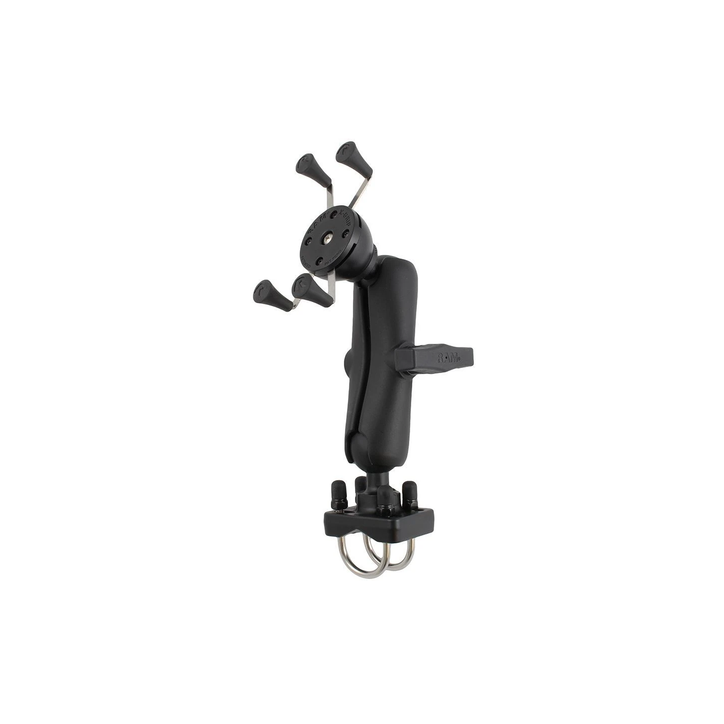X-Grip universal mount (bars/tubes) for smartphones up to 82.6 mm wide - (1.5 inch), double clamp