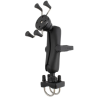 X-Grip universal mount (bars/tubes) for smartphones up to 82.6 mm wide - (1.5 inch), double clamp