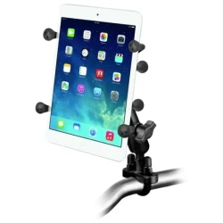 X-Grip Lenker-Halterung für Tablets (7 Zoll) -  (1 Zoll), Schraubklemme, mittlerer Verbindungsarm