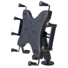 X-Grip surface mount for tablets (12 inch) - (1 inch), round base plate (AMPS), long connecting arm