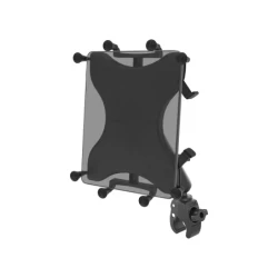 X-Grip Klemm-Halterung für 9-10 Zoll Tablets -  (1 Zoll), Tough-Claw klein (Durchmesser 15,9-29,0 mm), langer Verbindungsarm