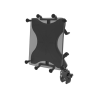 X-Grip clamp mount for 9-10 inch tablets - (1 inch), Tough-Claw small (diameter 15.9-29.0 mm), long connecting arm