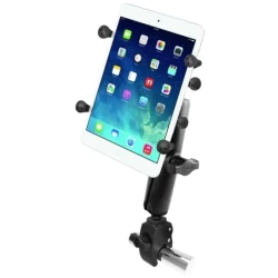 X-Grip Klemm-Halterung für 7-8 Zoll Tablets -  (1 Zoll), Tough-Claw klein (Durchmesser 15,9-29,0 mm), langer Verbindungsarm
