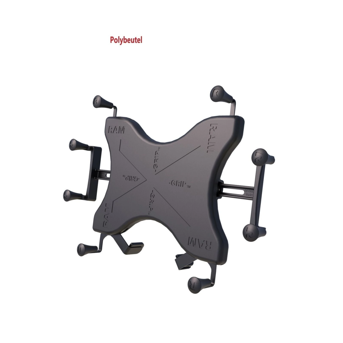 X-Grip holding clamp for tablets (12-13 inch) - AMPS connection