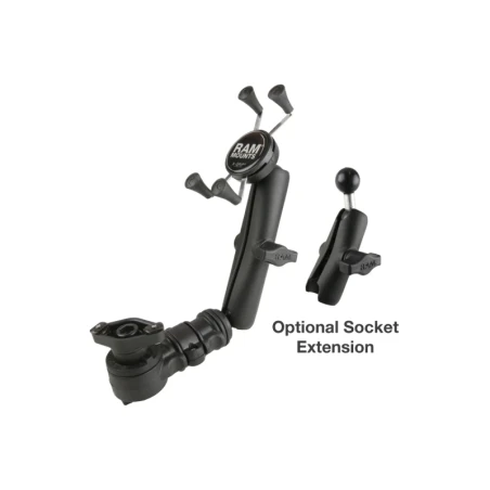 X-Grip smartphone holder for wheelchairs - (1 inch), smartphones up to max. 82.6 mm wide