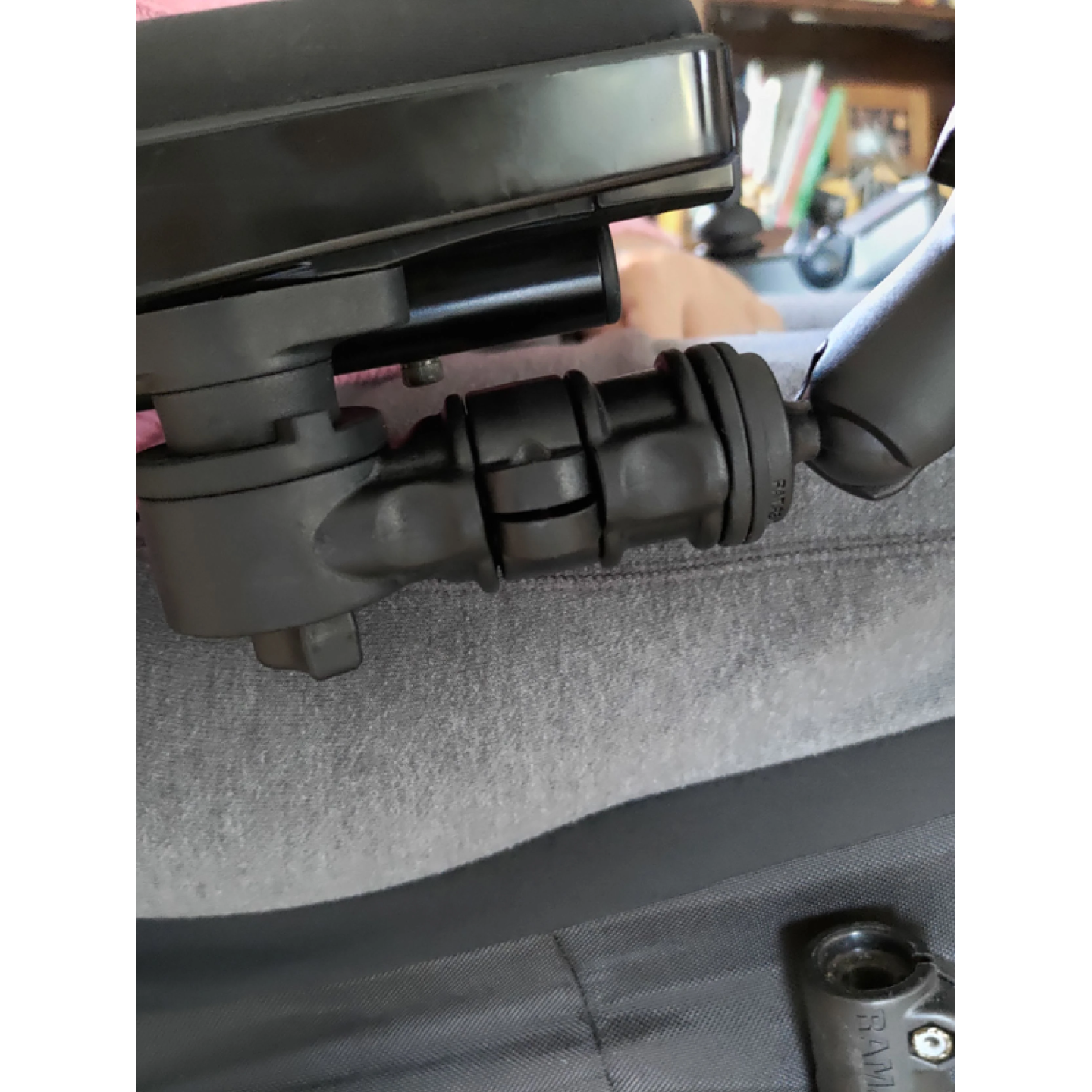 X-Grip smartphone holder for wheelchairs - (1 inch), smartphones up to max. 82.6 mm wide