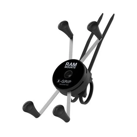 X-Grip handlebar mount for smartphones wider than 82.5 mm - Zip base (composite material)