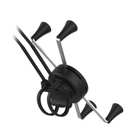X-Grip handlebar mount for smartphones wider than 82.5 mm - Zip base (composite material)