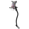 X-Grip gooseneck mount for smartphones up to 114.3 wide - (1 inch), pod base (for vehicle seat)