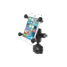 X-Grip motorbike mount for smartphones up to 82.6 mm wide - (1 inch), torque screw clamp (diameter 19.0-25.0 mm)