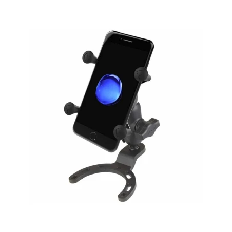 X-Grip Motorrad-Halterung für Smartphones bis 82,6 mm Breite -  (1 Zoll), Tank-Basis (Honda, Suzuki, Yamaha)